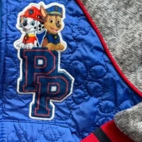 NICKELODEON "Paw Patrol" Boys Zip-Up Hoodie EUC Size 5 - Picture 4 of 5
